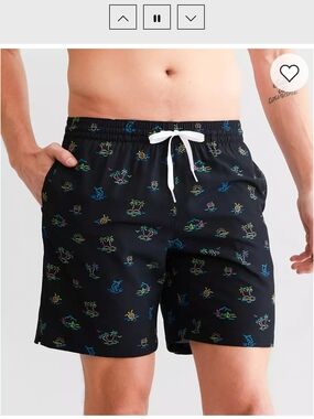 Chubbies The Beaches Stretch 5.5" Inseam Lined Shorts Swim Trunks NWOT